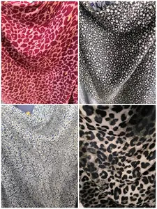 Kain Katun Rayon Viscose Motif Macan Premium (0,5 Meter)