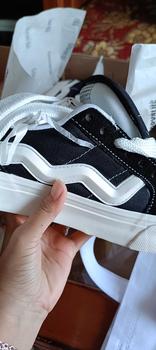 Product Review of Corvalue - Sepatu Sneakers Unisex Pria Wanita Otaru Black White Shoes Casual Sneakers Hitam from S**y Z**e 0