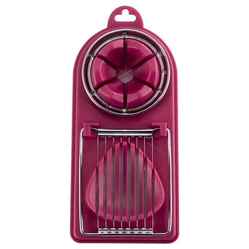Egg Cutter Multifunctional Stainless Steel Wire Egg Slicer Sectioner Cutter Molds Portable Luncheon Meat Cutter Kitchen Gadget 5