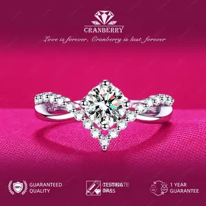OS3-R29 Cincin Wanita Couple Pasangan Wanita Cranberry Jewelry Berlapis Anti Karat Luntur High Quality Grade VVS1 5A Original Store R29