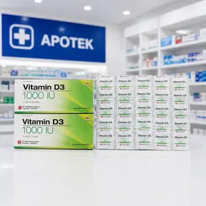SUPLEMEN KESEHATAN HARIAN VITAMIN D3 1000 IU