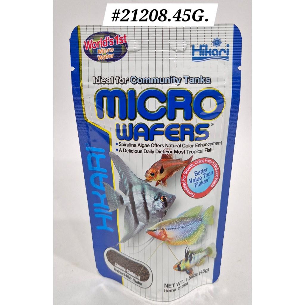 Hikari Micro Wafers 45gram Tropical Slow Sinking Aquarium Fish Feed Makanan Ikan Akuarium