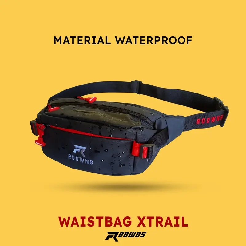 Tas Waistbag Pria Waterproof Premium Roowns Xtrail Pinggang 0