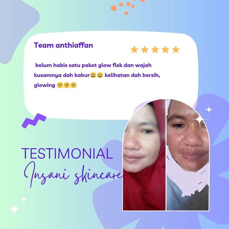 Paket Glow Bpom Insani skincare 7