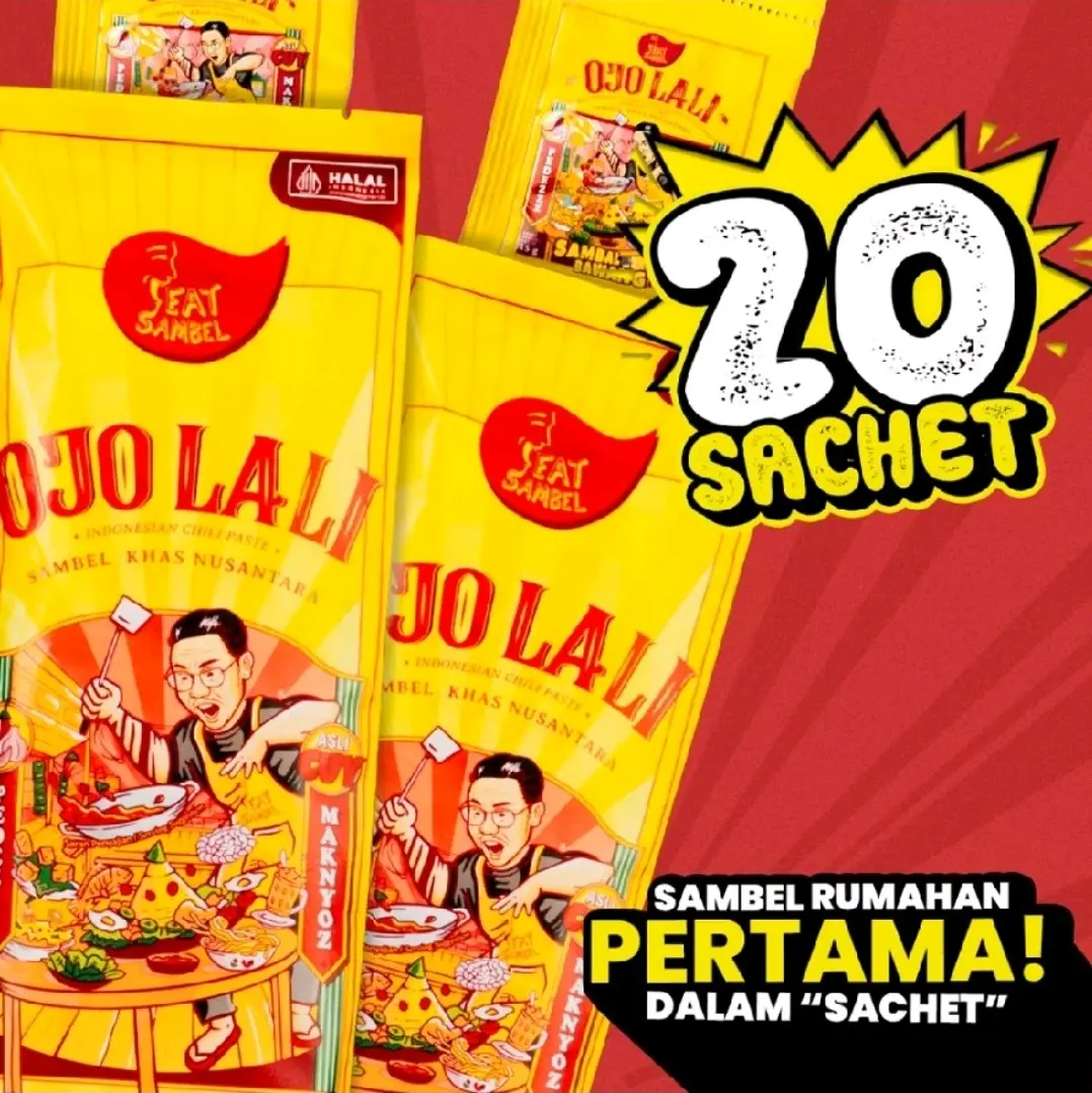Eatsambel - Sambel Bawang Ojolali 20 Sachet