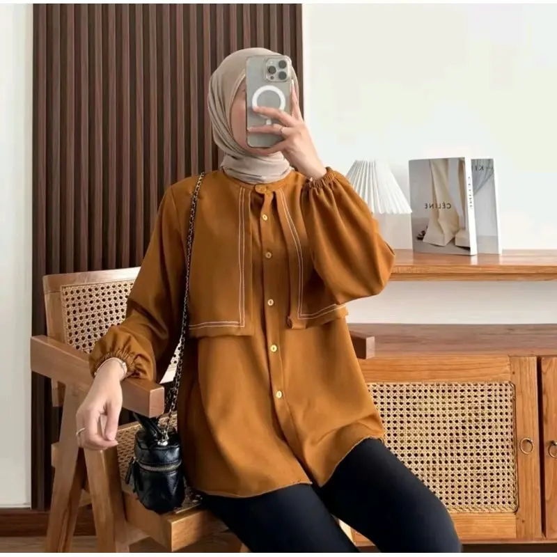 VAILIS TRIANA BLOUSE SHAKILLA LAYER NEW Atasan 7