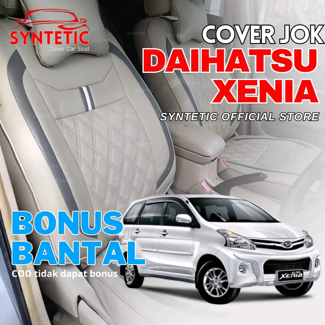 xenia-Sarung Jok Mobil daihatsu xenia Lengkap Full Set 3 Baris Oscar Grade A