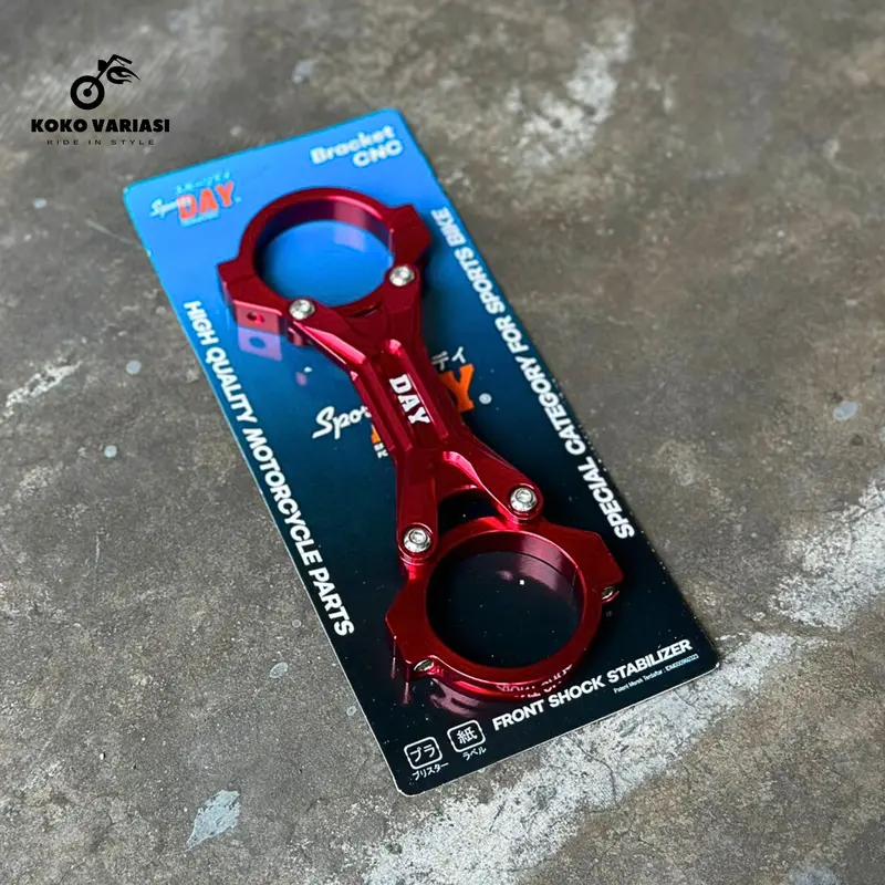Borgol Skok Ninja As 33 Shock Depan Ninja RR Vixion Scorpio Full CNC Import Stabilizer Skok Ninja 4