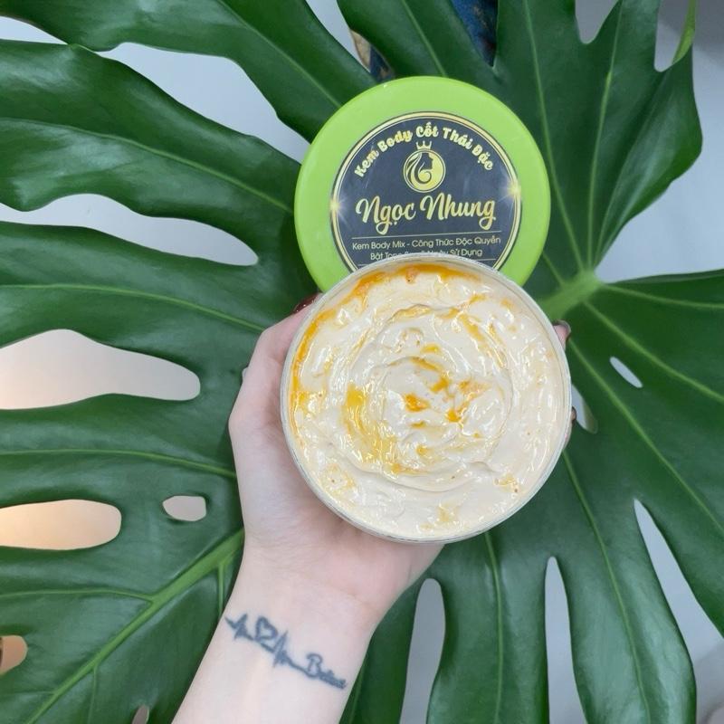 200g Kem Body Cốt Thái Đặc Mix Serum Nano hỗ trợ khử thâm - khử vàng