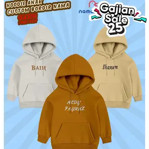 Sweater Hoodie Anak Custom Free Bordir Nama Fashion