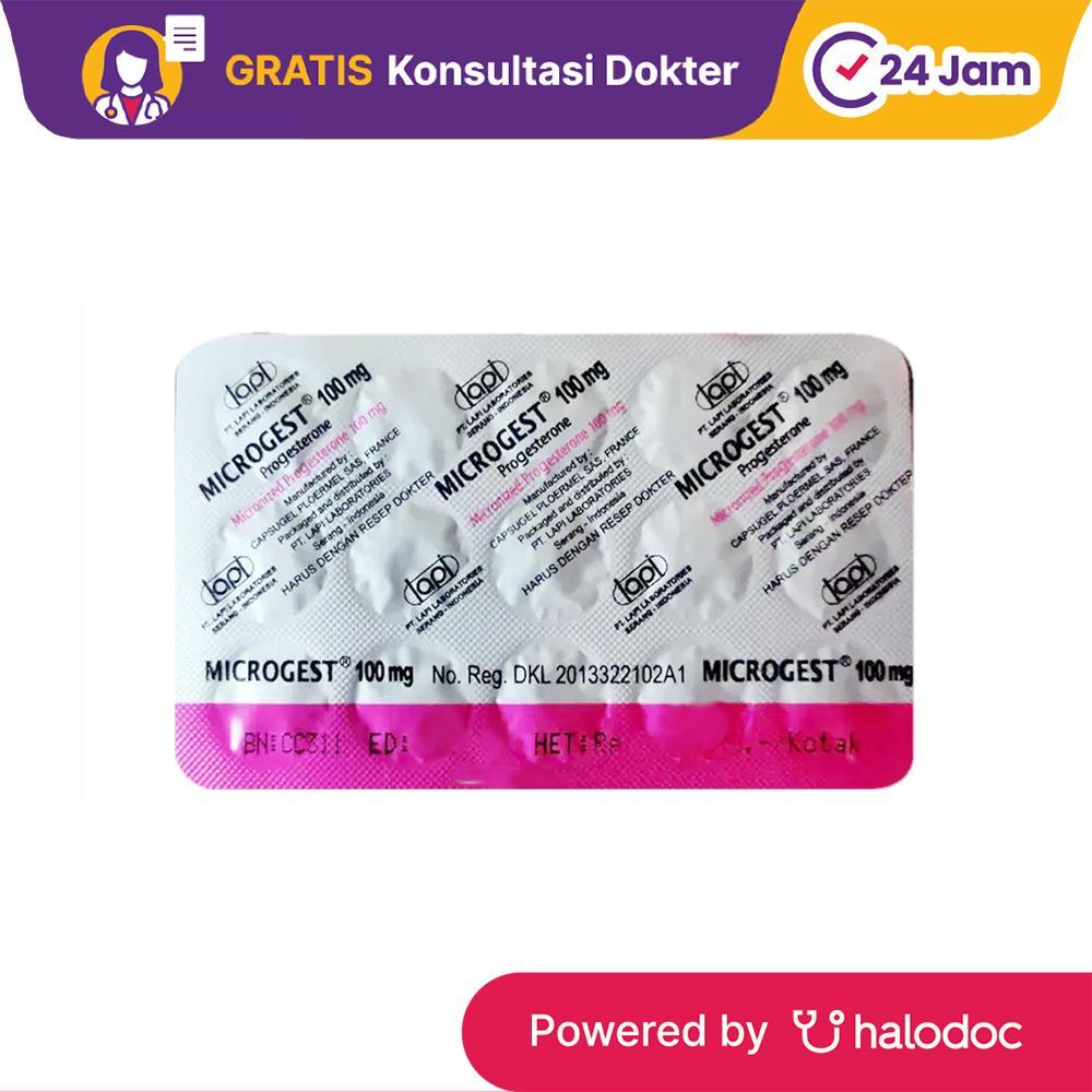 Microgest 100 mg 15 Kapsul