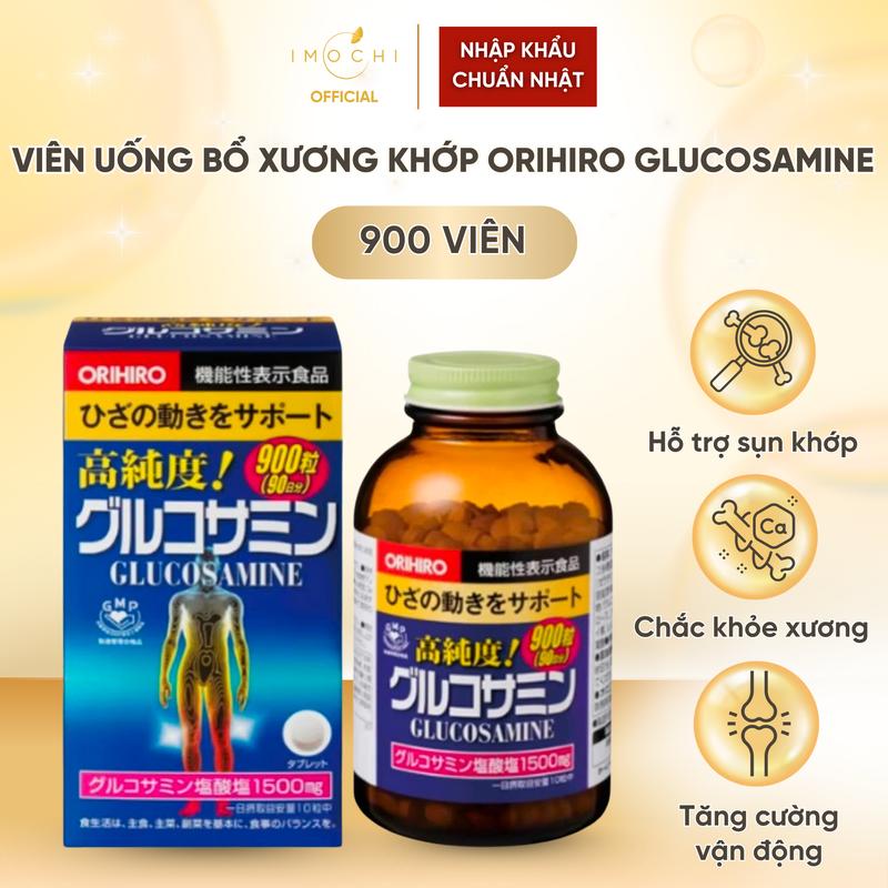 Viên Uống Bổ Xương Khớp Orihiro Glucosamine Nhật Bản 900 Viên