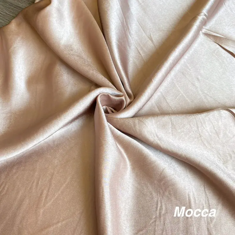Kain Premium Maxmara Silk Polos /0,5m Satin Jilbab Satin Jilbab 1