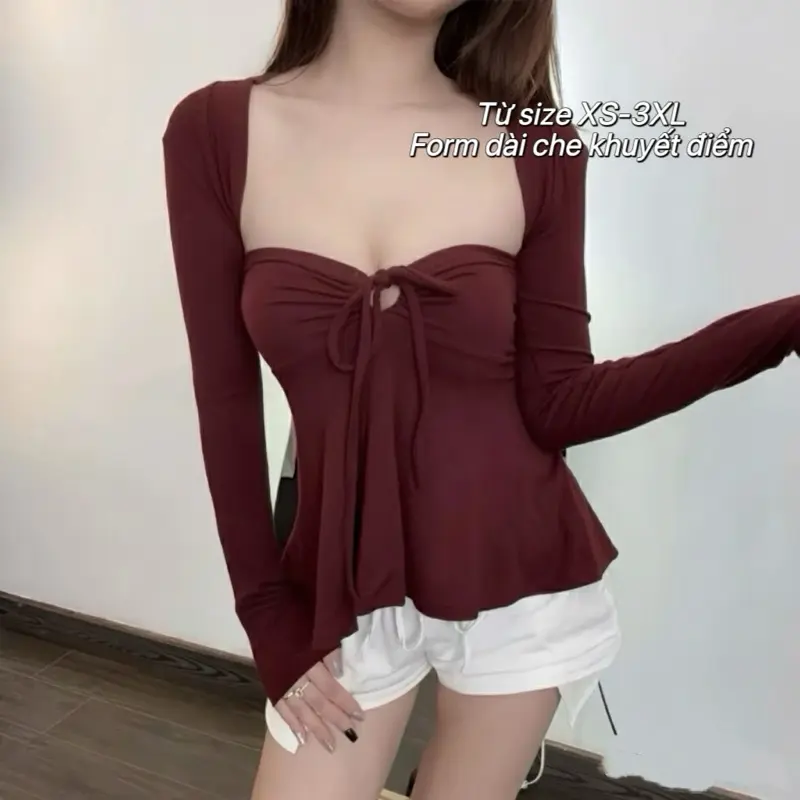 (Deal mở bán) (TẶNG ÁO KHOÁC) - áo ống dây rút cúp kèm áo khoác ngắn | BigBuy360 - bigbuy360.vn