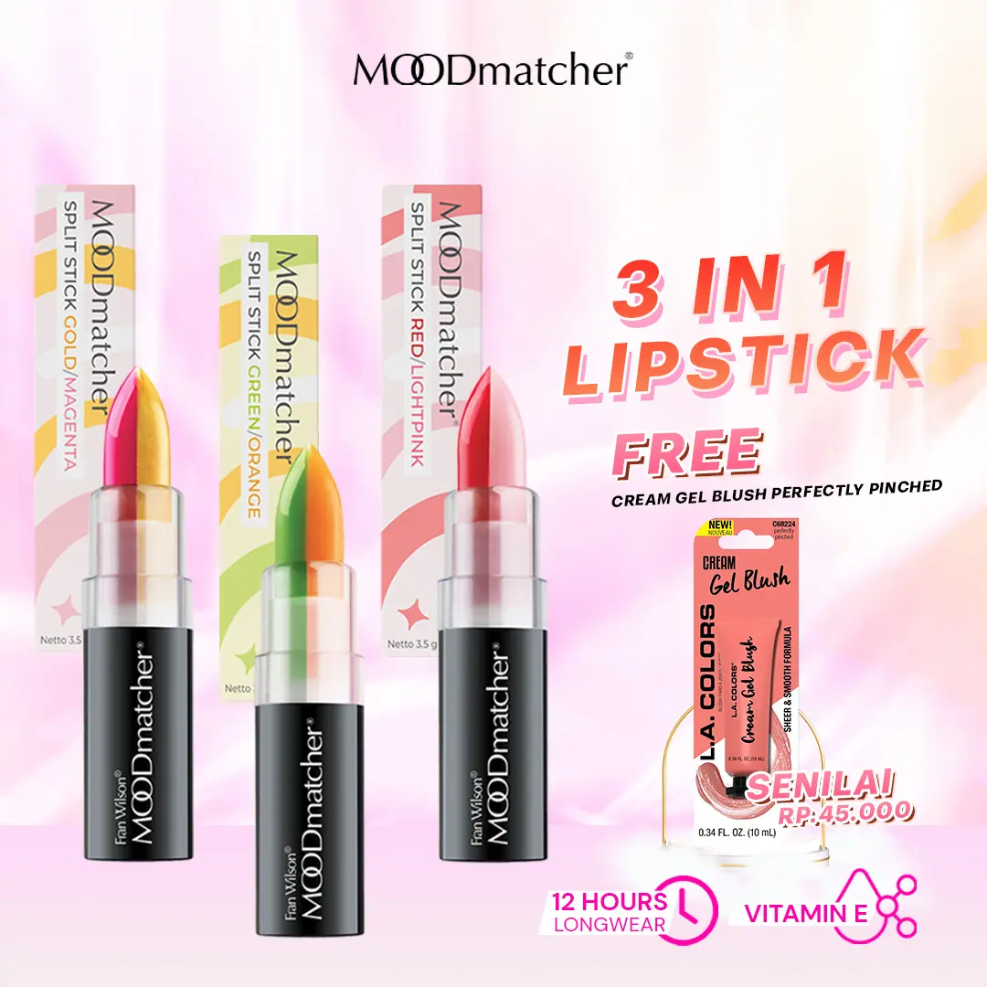 MOODmatcher Lipstik Split Sticks