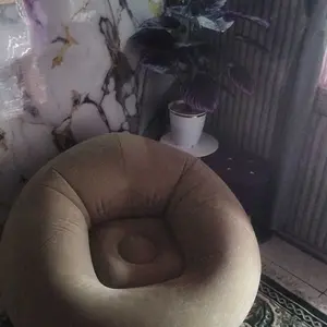 Bean Bag Dewasa Single Sofa Minimalis Sofa Millenial Bean Bag Portabel Sofa Santai Angin Waterproof Furniture Sofa tiup，Pompa gratis tahan lama