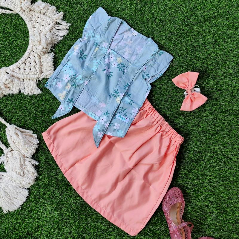 Pakaian Serba Gaya Kutubaru Bayi hingga Usia 3 Tahun Bahan Katun Jepang untuk Anak Perempuan - Fashion 2