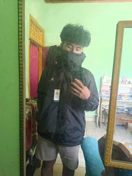 Product Review of Armous Jaket Parasut Winbreaker Gorpcore Pria Full Face Outdoor Gunung Waterproof from z**h 1