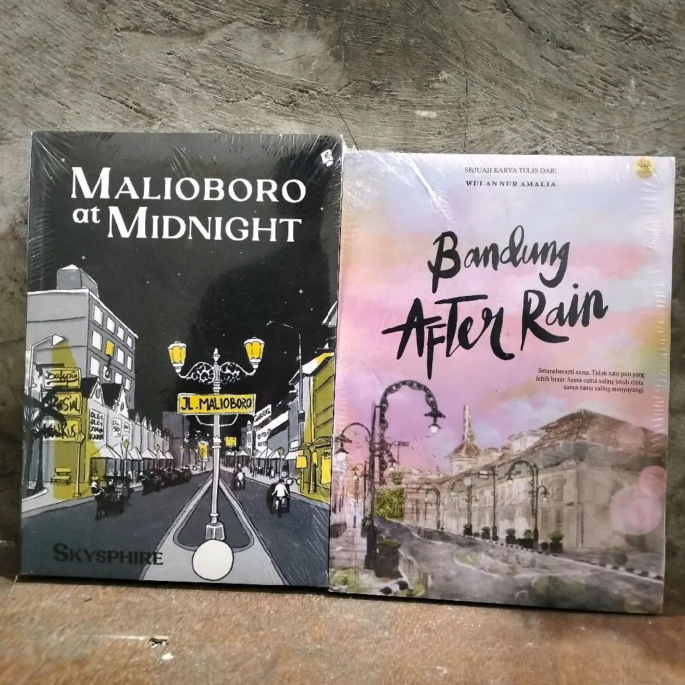 PAKET 2 NOVEL / BANDUNG AFTER RAIN / MALIOBORO AT MIDNIGHT