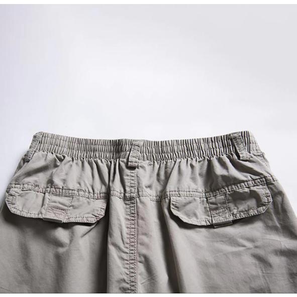 Celana Katun Pria Panjang Cino Karet Standar Jumbo Premium M-XXL Taktik Outdor Sport Casual KOREAN STYLE 5