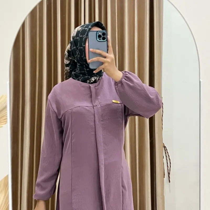 Abaya Elsira SET HIJAB // free Bross// Busui Friendly 7