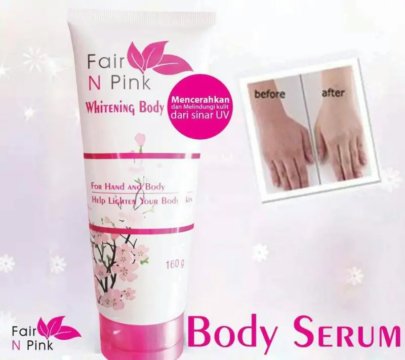 SUSY - FAIR N PINK BODY SERUM 160ML / FAIR N PINK WHITENING BODY SERUM 160ML 1