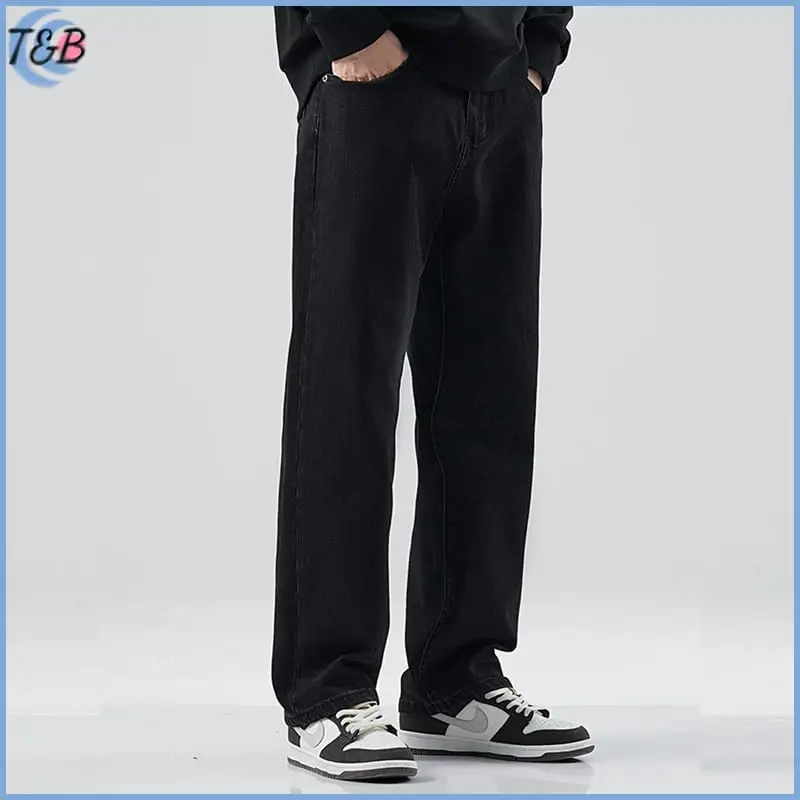 Celana panjang pria gombrong korean style baggy jeans longgar
