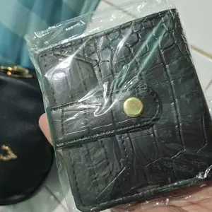 LAVIORA - DOMPET CROCO WANITA PU LEATHER DOMPET LIPAT BISA COD KARTU UANG CEWEK GENIE WALLET KULIT Kulit