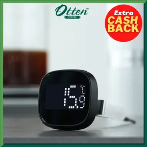 MHW-3BOMBER - Termometer Kopi Digital 100°C - Pengukur Suhu Air Panas - Black