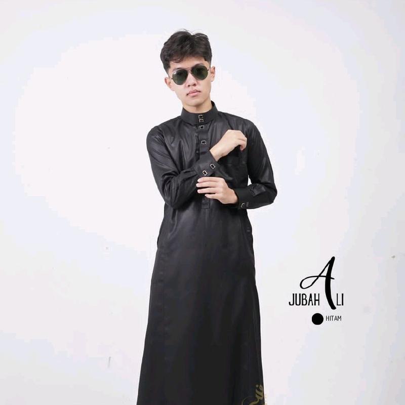 Jubah Slimfit Ali Premium x Ahmad Widani - Gamis Thobe Umroh Muslim Pria & Anak 0
