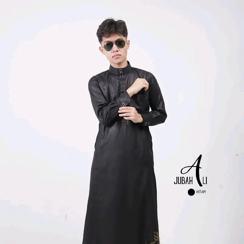 Jubah Slimfit Ali Premium x Ahmad Widani - Gamis Thobe Umroh Muslim Pria & Anak 0
