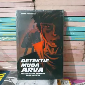 Komik detektif muda arva.misteri pesan kematian sang maestro.  vsp3