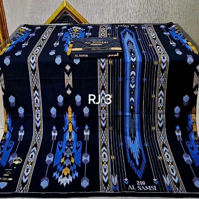 Promo beli satu gratis satu Sarung al samsi motip terbaru bahan adem tidak panas tidak gerah tebel Batik ibadah atlassuperpremium 3