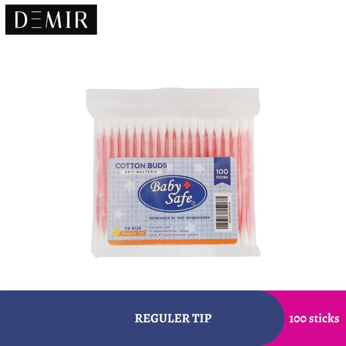 Gambar Baby Safe Cotton Buds 100 Sticks - Reguler Tip dari Demir Official Store Kota Tangerang 4 Tokopedia