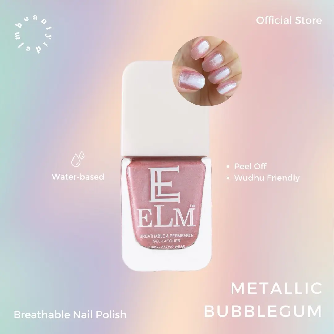 ELM BEAUTY - Nail Polish - Mettalic Bubblegum