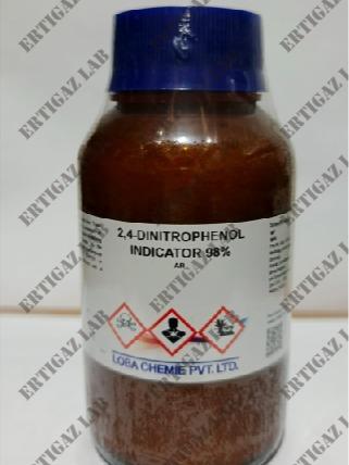 2,4-Dinitrophenol Indicator 98.5 AR, Loba Chemie