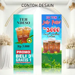Banner / Spanduk Jualan Warung Bazzar ukuran 60X160 UNTUK PROMOSI PRODUK