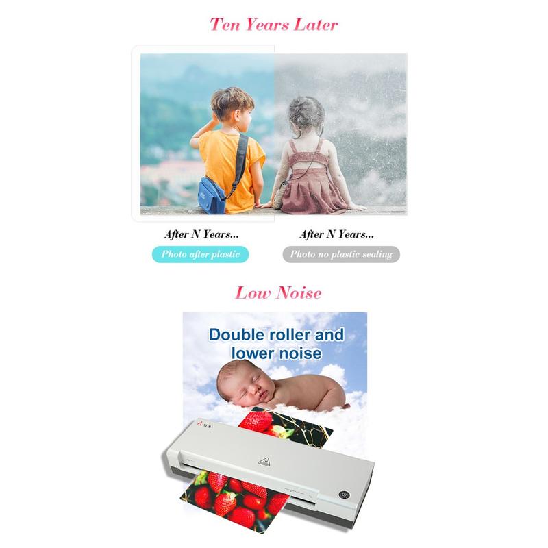 Product Introduction of Hot saleA-SUB Laminating Machine A4 Laminator（FREE GIFT 20pcs 4R Laminating Film and Ronud Corner)) 28