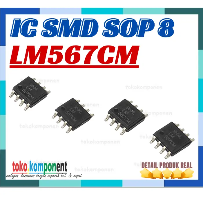 LM567CM LM567 SOP8 Tone Decoder