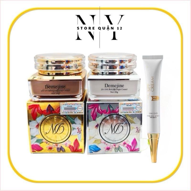  DEMEJINE kem face ngày đêm tặng kem chống nắng nhỏ 20ml 