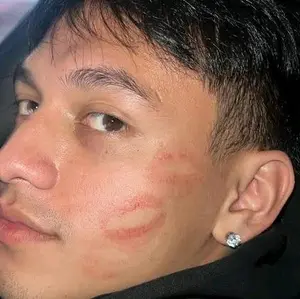 2 pcs anting jepit magnet berlian viral kekinian