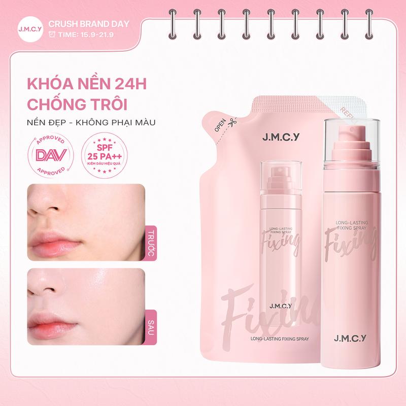 【CRUSH BRAND DAY】JMCY - DAV Chứng Nhận - Xịt Khoá Nền Lâu Trôi 100ml – Sương Mù…