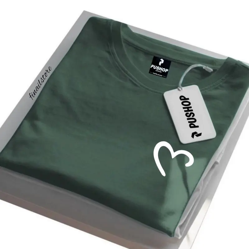 Kaos Branded Fashion Stayle import Kaos Wanita Kaos pria Lengan Pendek Elegan Katun Baju Atasan Polos Distro Oversize Dewasa Motif Panjang Tshirt Cewek Keren Santai 6