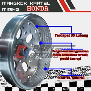 MANGKOK GANDA OTOMATIS KARTEL KASAR MIRING HONDA VARIO PCX BEAT SCOOPY GENIO ADV