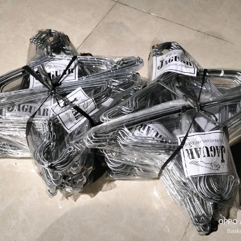 hanger baju galvanis anti karat kualitas premium 3