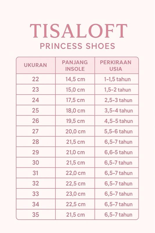 S&B Sepatu Heels Anak Perempuan Ber Hak Ukuran 26 Sampai 35 Shoes dengan Desain Elegan dan Tali Berhias