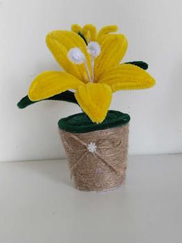 Product Review of 100Pcs DIY Chenille Stems Gen Pipe Cleaners Macaron Chenille Stem Arts DIY Flower Wire Craft Kraftangan Bunga Handicraft Children Educational from Z**d 2