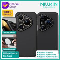 Gambar Case Compatible For Huawei Pura 80 Ultra / Pura 80 Pro / Pura 80 Nillkin Frosted Pro Magnetic MagSafe Hybrid Casing - Huawei Pura 80 Pro, Black dari Nillkin Official Kota Bekasi 1 Tokopedia