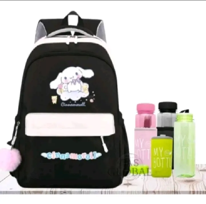 ( Kids Corner ) Tas Cinnamorol/ Tas Ransel Sekolah Anak Perempuan/ Tas Sekolah Anak SD, SMP, SMA/ Tas Anak Wanita Fashion