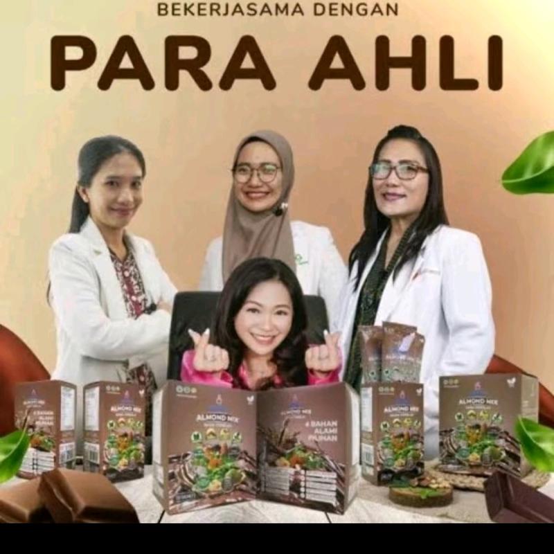 MOMSY ASI BOOSTER Almond pelancar Asi (isi 6sachet EXP 2025) 1